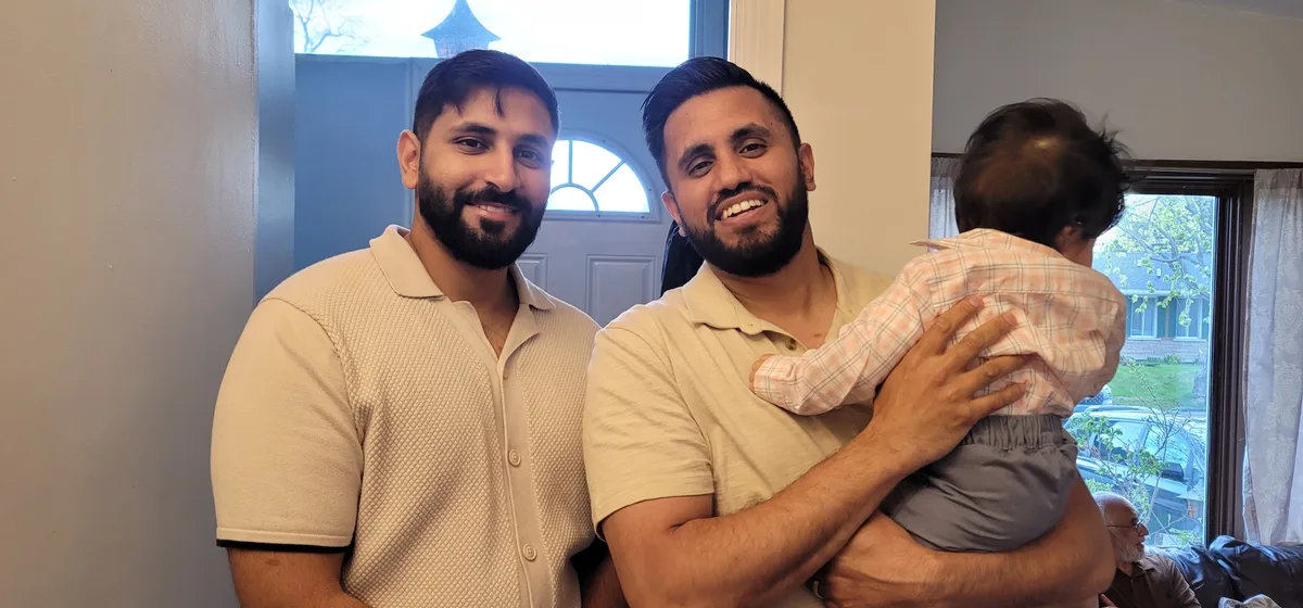 Atyab and Fawwaz Janjua, founders of AFReno